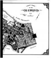 Madison City - West - Right, Dane County 1911 Microfilm